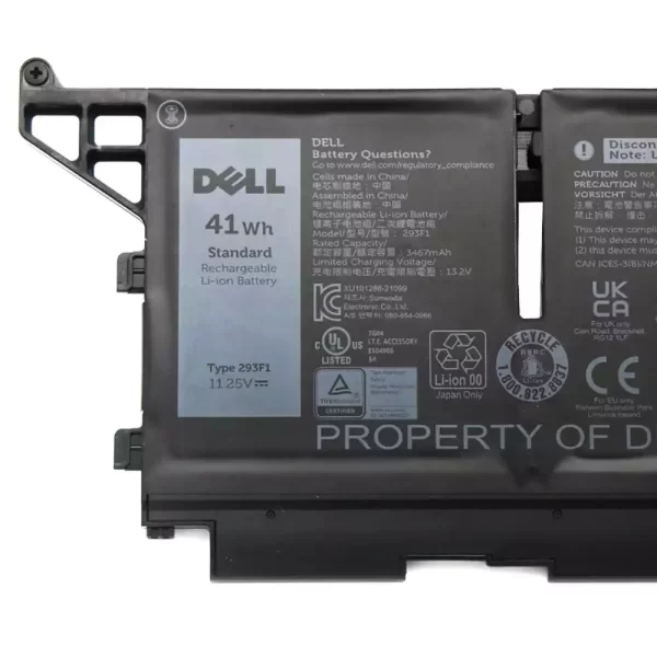 Original laptop battery for DELL M69D0 293F1 8WRCR - Image 3