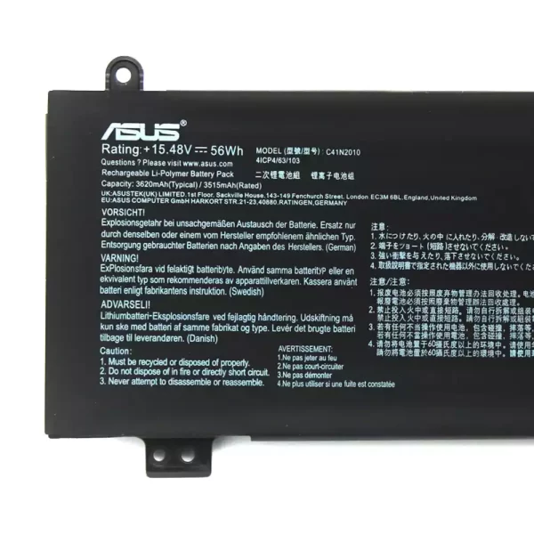 Original laptop battery for ASUS C41N2010 - Image 3