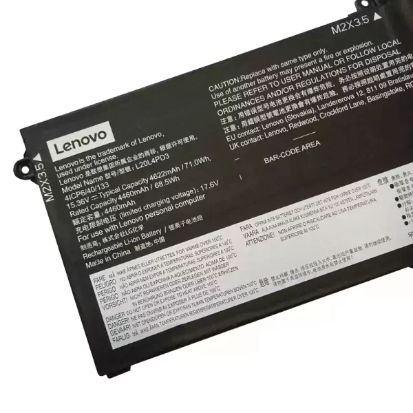 Original laptop battery for LENOVO Legion Slim 7 15 Slim 7 Gen 6,ThinkBook 16p Gen 2 R9000X 2021R - Image 2