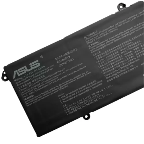 Original laptop battery for ASUS C31N2019 C31N2019-01 - Image 3