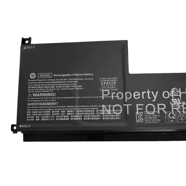 Original laptop battery for HP SC04XL - Image 3