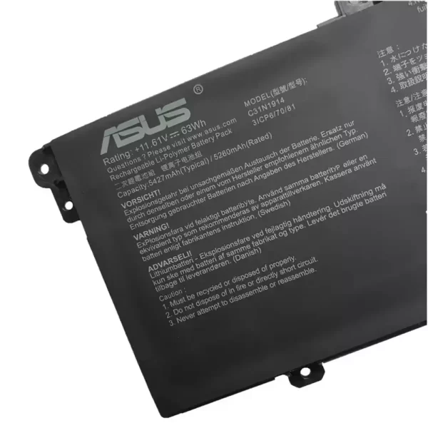 Original laptop battery for ASUS C31N1914 - Image 3