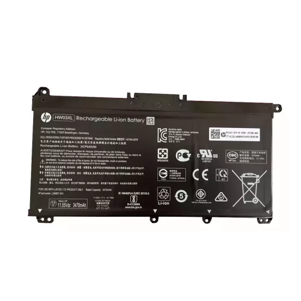 Original laptop battery for HP TPN-C131 TPN-Q188 TPN-190 TPN-191