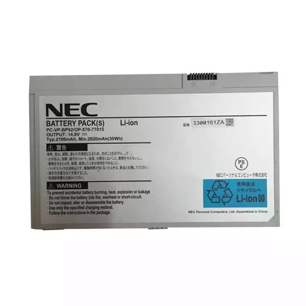 Original laptop battery for NEC PC-VP-BP92 OP-570-77015