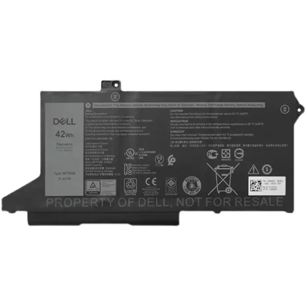 Original laptop battery for DELL WY9DX