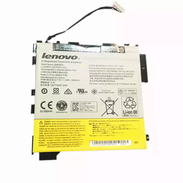 Original tablet battery for LENOVO L13S2P21