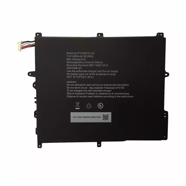 Original tablet battery for Hasee PT3488127-2S