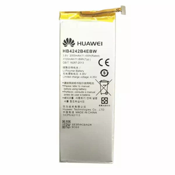 Original cell phone battery HB4242B4EBW for Huawei Honor 6,Honor 4X,Honor 7i