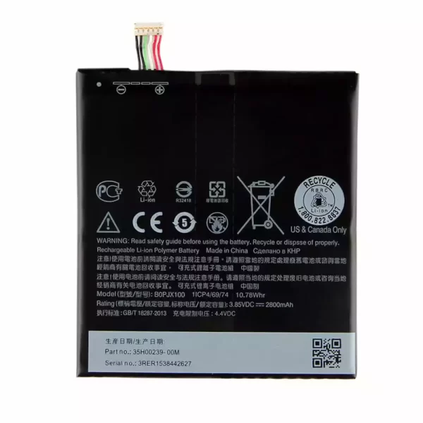 Original cell phone battery BOPJX100 for HTC Desire 728