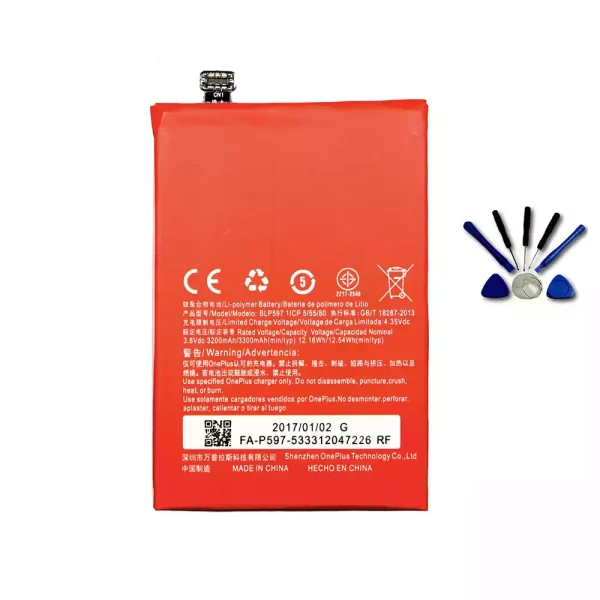 Original cell phone battery BLP597 for OnePlus 2