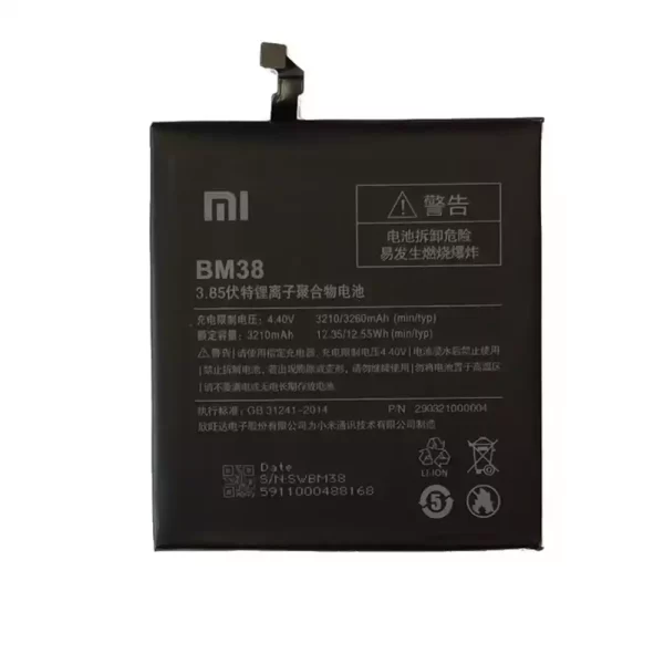 Original cell phone battery BM38 for Xiaomi Mi 4s