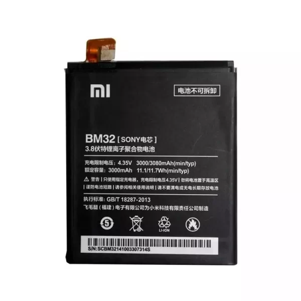 Original cell phone battery BM32 for Xiaomi Mi 4