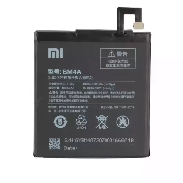 Original cell phone battery BM4A for Xiaomi Redmi Pro