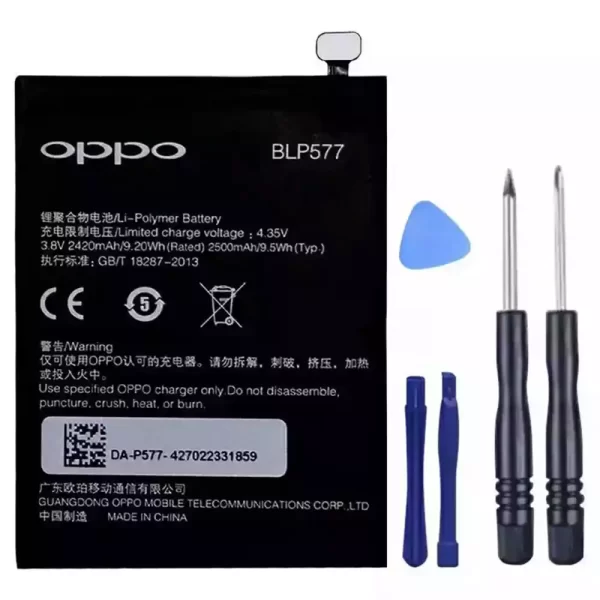 Original cell phone battery BLP577 for OPPO R3 R7005 R7007