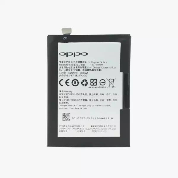 Original cell phone battery BLP595 for OPPO R7