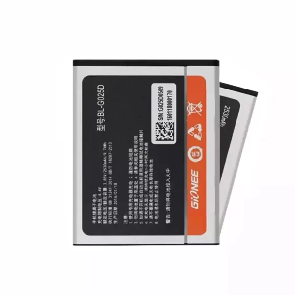 Original cell phone battery BL-G025D for GIONEE W909