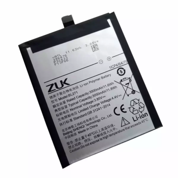 Original cell phone battery BL271 for LENOVO ZUK Edge