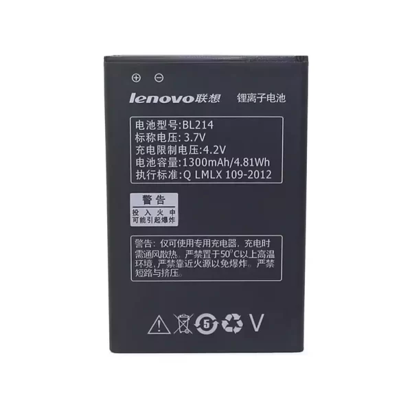 Original cell phone battery BL214 for LENOVO A360e,A218t,A305e,A208t,A300t,A316