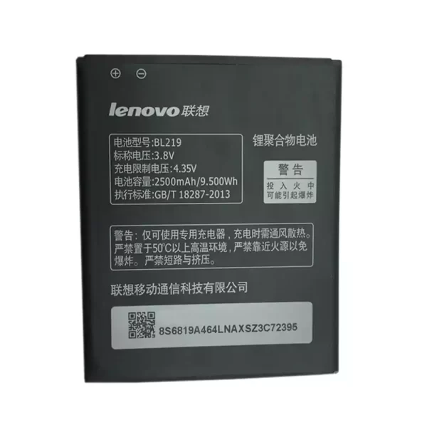 Original cell phone battery BL219 for LENOVO S856,S860e,A916,A880,S810t