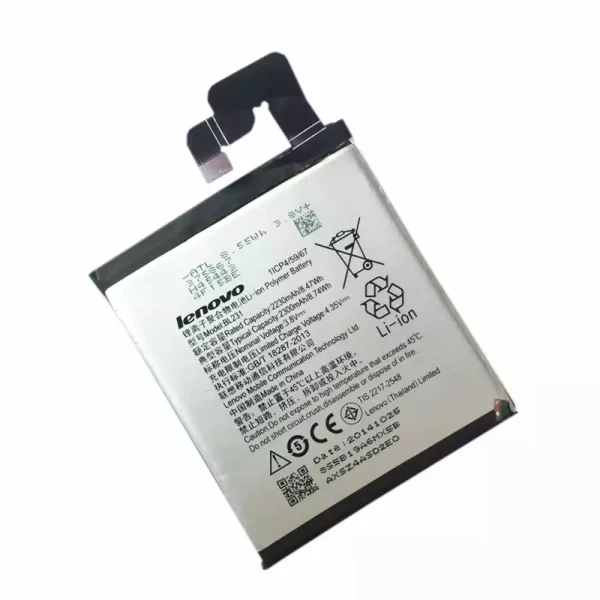 Original cell phone battery BL231 for LENOVO S90-T,S90-U,S90-E,A6800,X2-CU,X2-TO