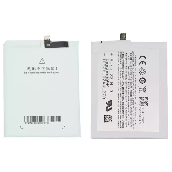 Original cell phone battery BT40 for MEIZU MX4