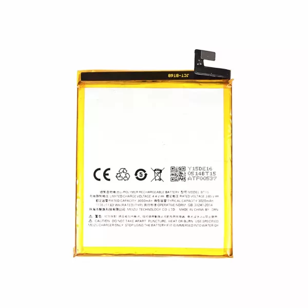 Original cell phone battery BT15 for MEIZU Noblue 3,3S