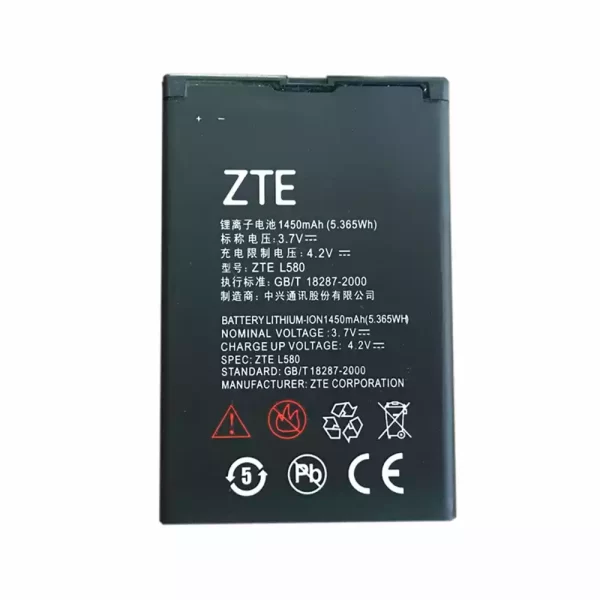 Original cell phone battery L580 for ZTE L880,CV18,U288G,L788,A188