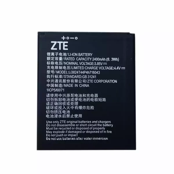 Original cell phone battery LI3824T44P4H716043 for ZTE BA603,A603,ba520,A520