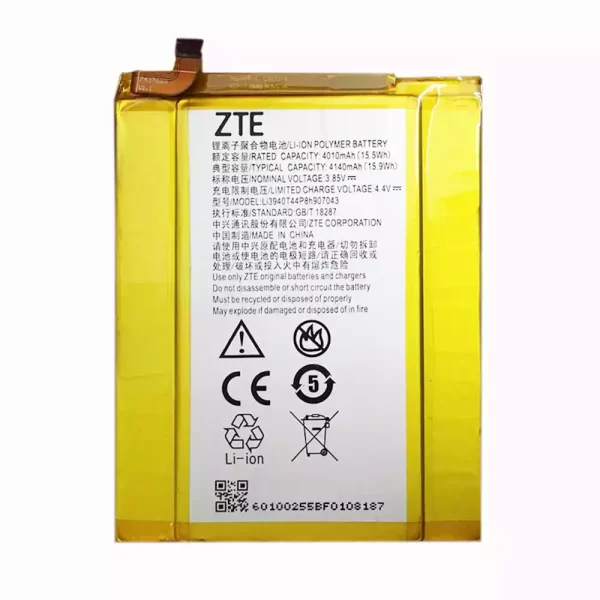 Original cell phone battery Li3940T44P8h907043 for ZTE Axon MAX,C2016