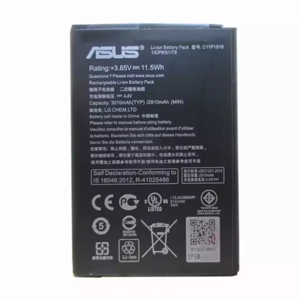 Original cell phone battery C11P1510 for ASUS ZenFone GO