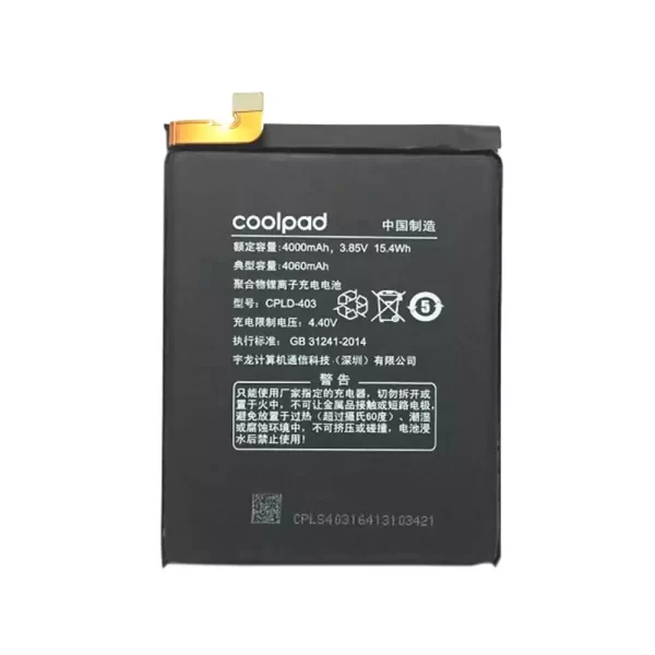 Original cell phone battery CPLD-403 for Coolpad cool 1