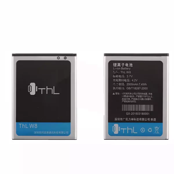 Original cell phone battery for THL W8