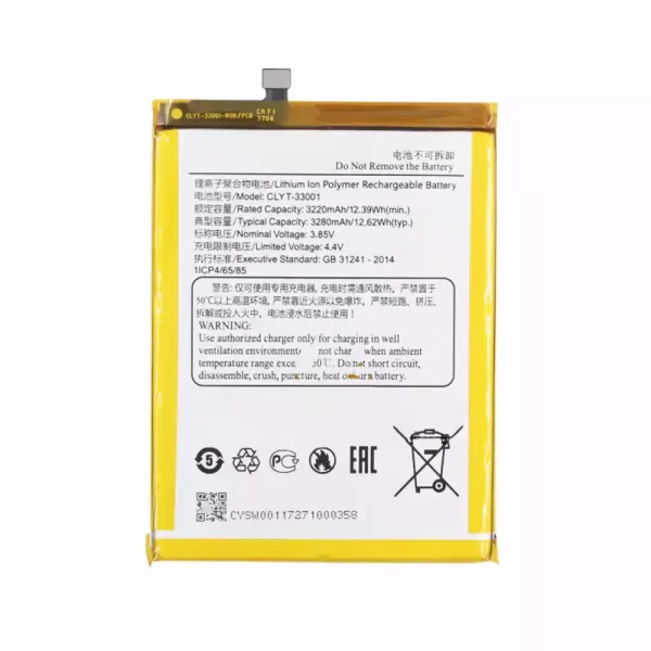 Original cell phone battery CLYT-33001 for YotaPhone 3