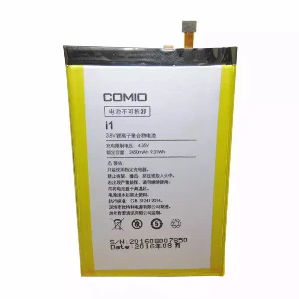 Original cell phone battery for COMIO i1