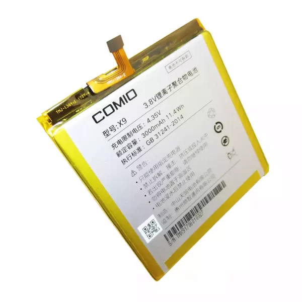 Original cell phone battery for COMIO X9