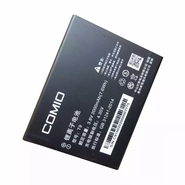 Original cell phone battery for COMIO T9