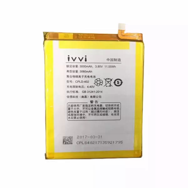 Original cell phone battery CPLD-402 for ivvi i3 Play，K5