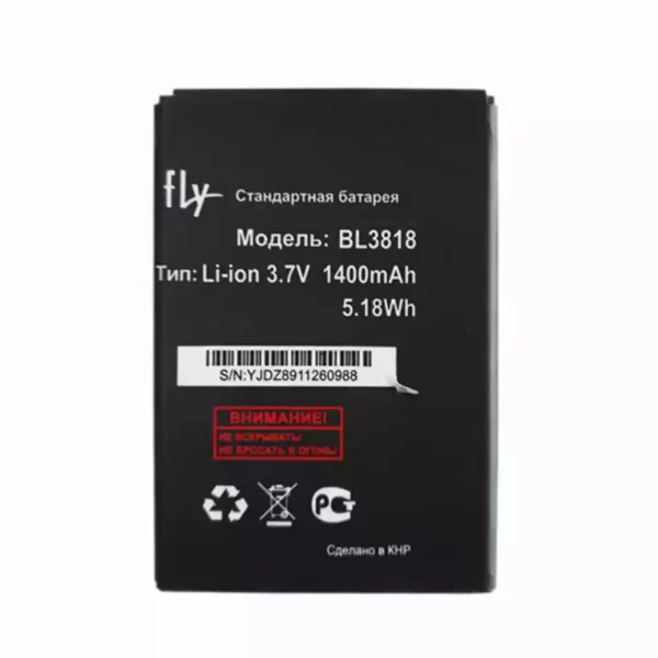 Original cell phone battery BL3818 for FLY IQ4418