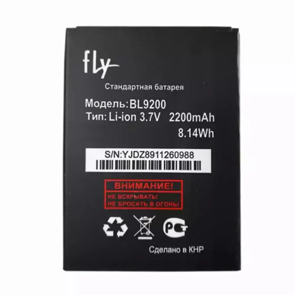 Original cell phone battery BL9200 for FLY FS504