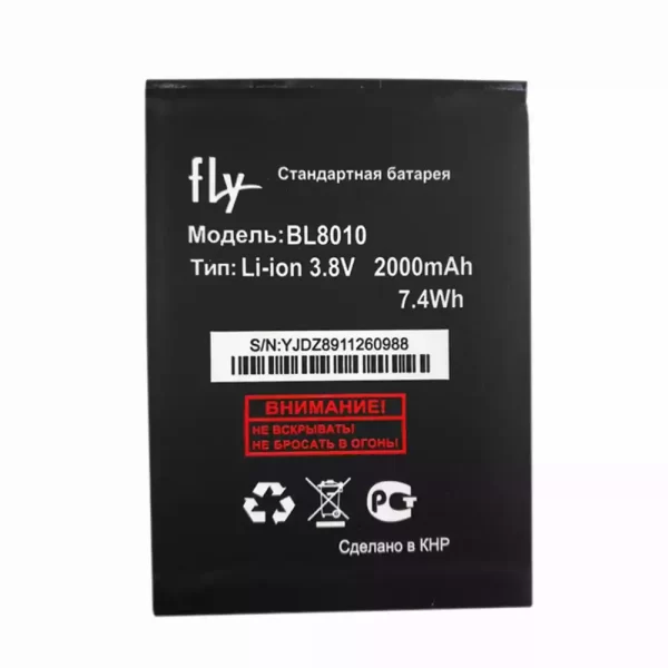 Original cell phone battery BL8010 for FLY FS501