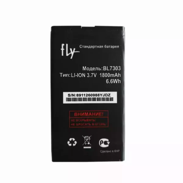 Original cell phone battery BL7303 for FLY TS107