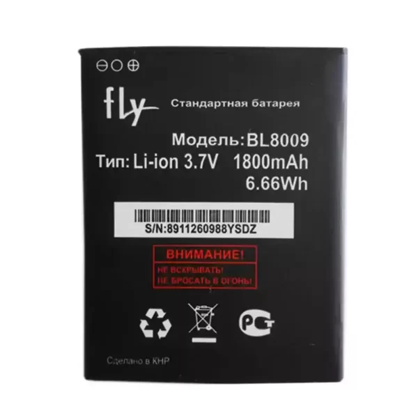 Original cell phone battery BL8009 for FLY FS451