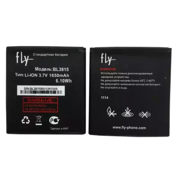 Original cell phone battery BL3815 for FLY IQ4407