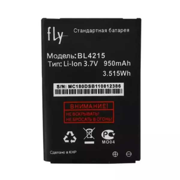 Original cell phone battery BL4215 for FLY Q115,MC180,MC181,B501