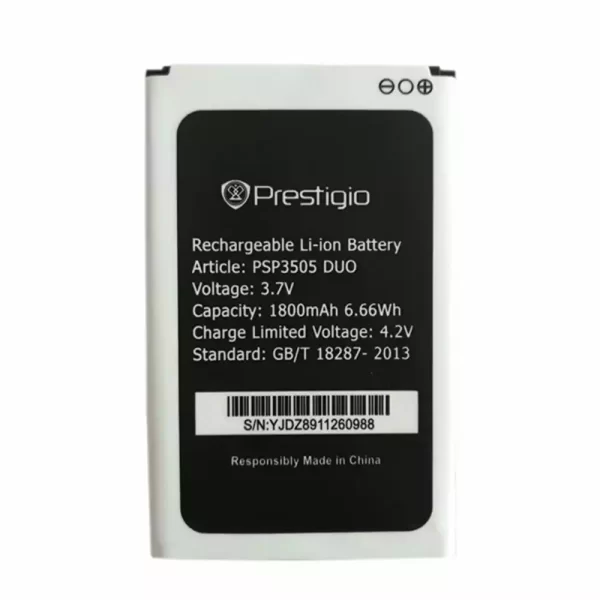 Original cell phone battery PSP3505 DUO for Prestigio Wize D3