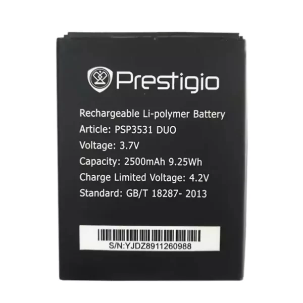 Original cell phone battery for Prestigio PSP3531 DUO