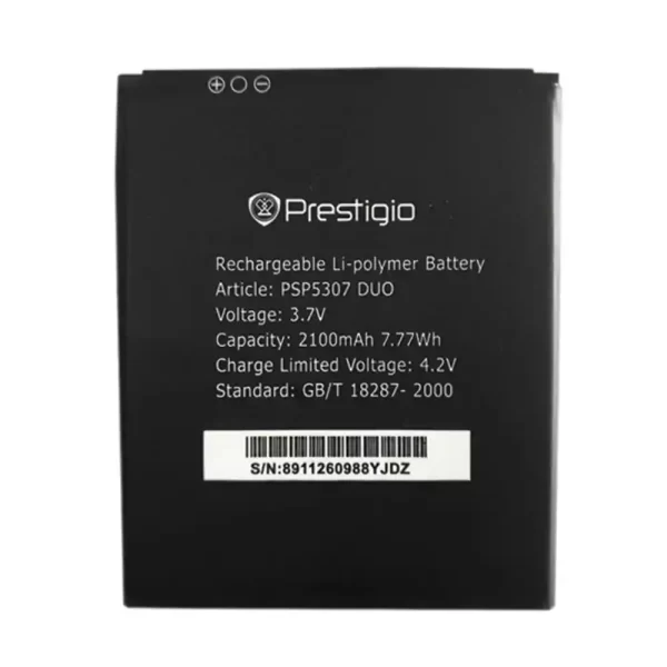 Original cell phone battery for Prestigio PSP5307 DUO