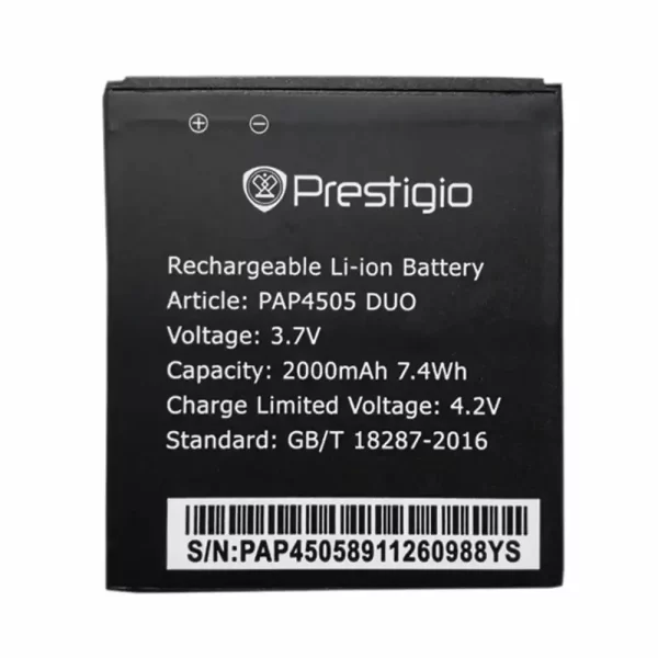 Original cell phone battery for Prestigio PAP4505 DUO