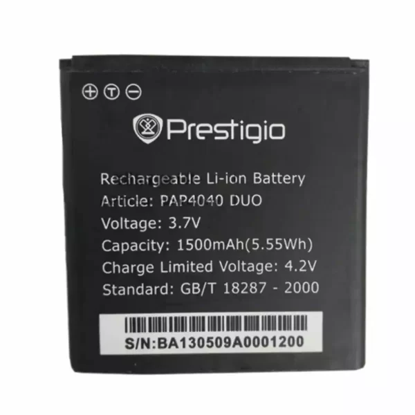 Original cell phone battery for Prestigio PAP4040 DUO