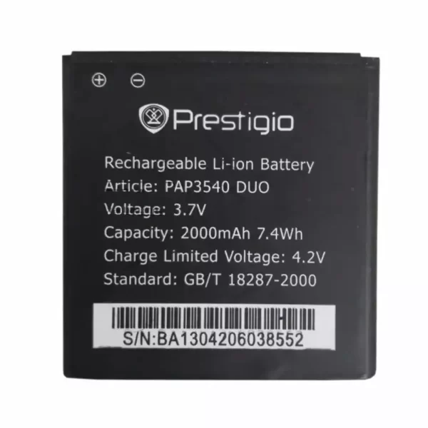 Original cell phone battery for Prestigio PAP3540 DUO